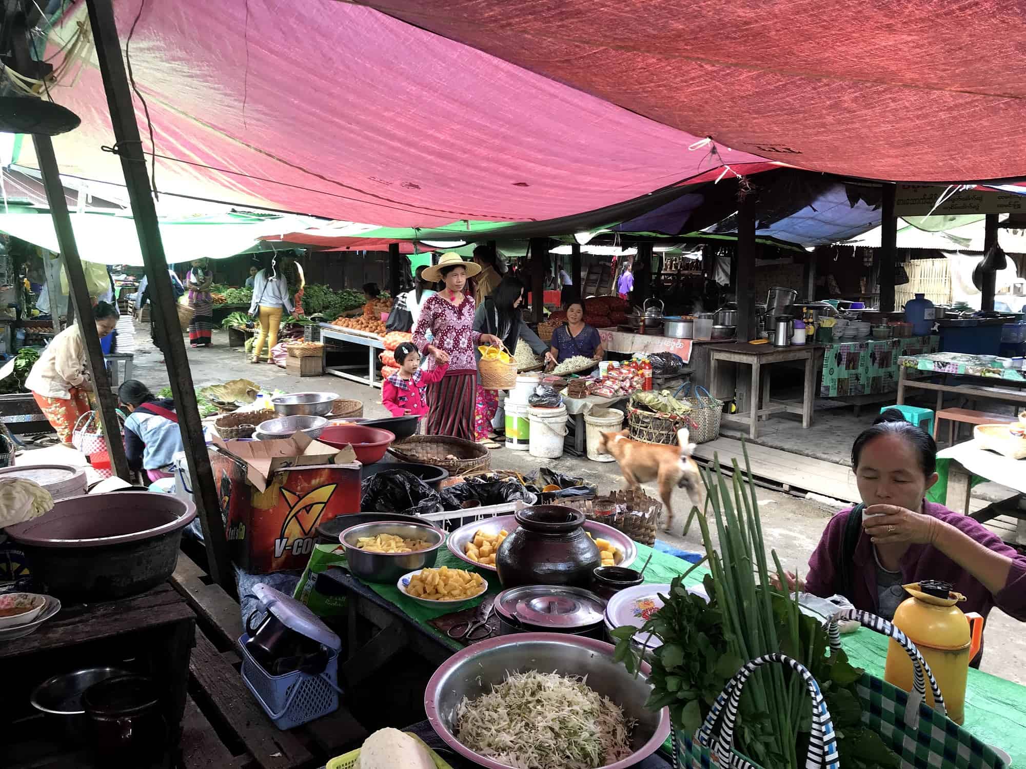 The Market, the Tofu Stand