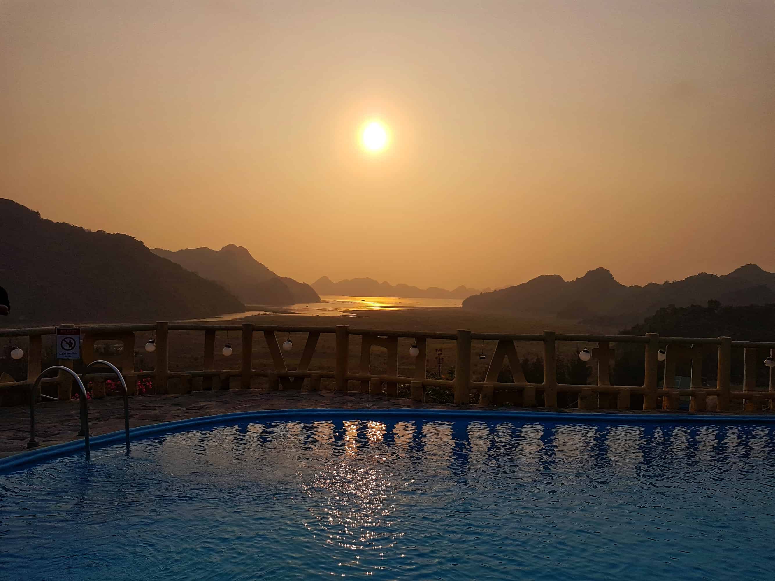 From the top of Cat Ba Mountain View