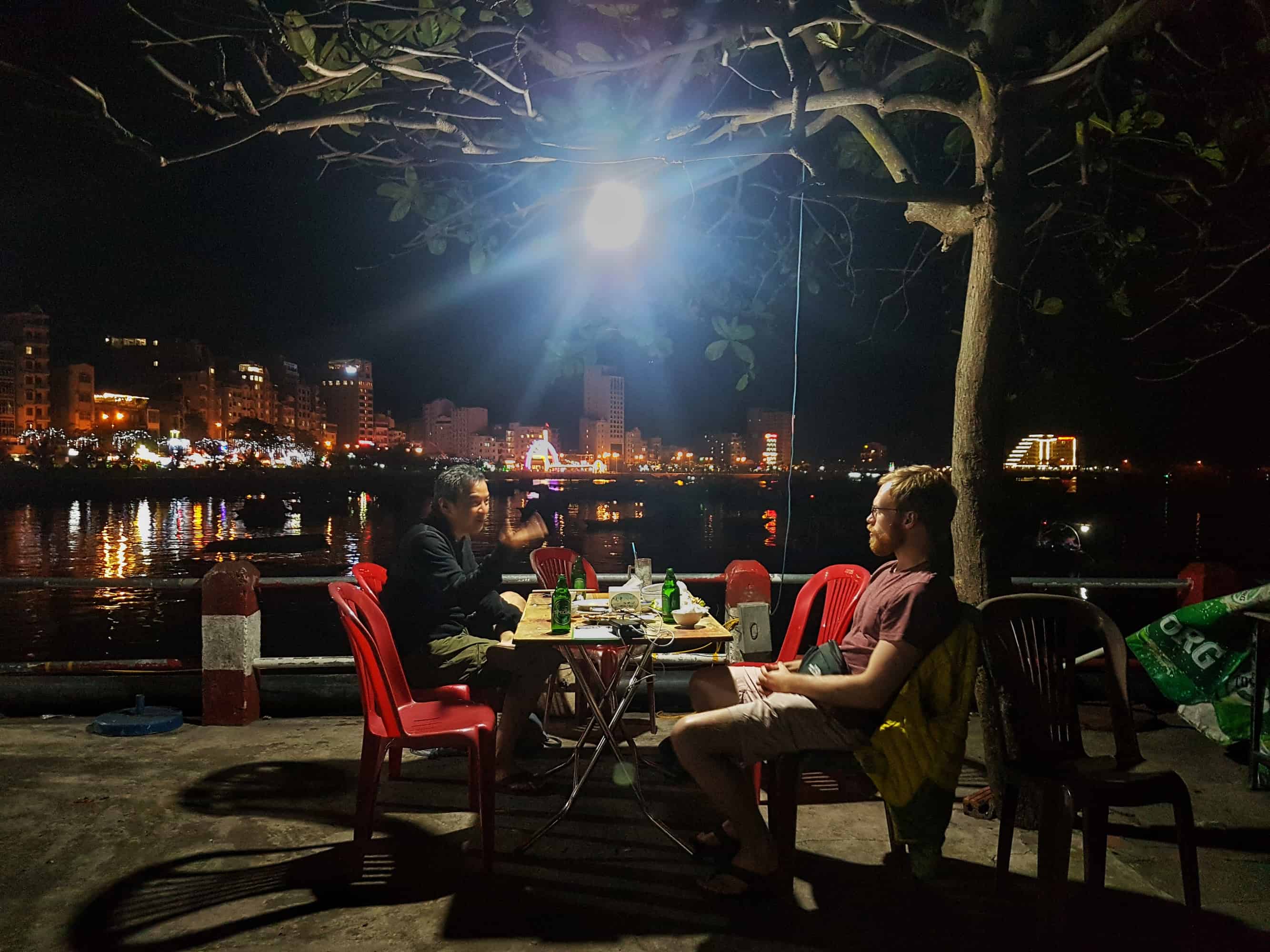 Eating By The Sea at Phi Nhung Quan Restaurant
