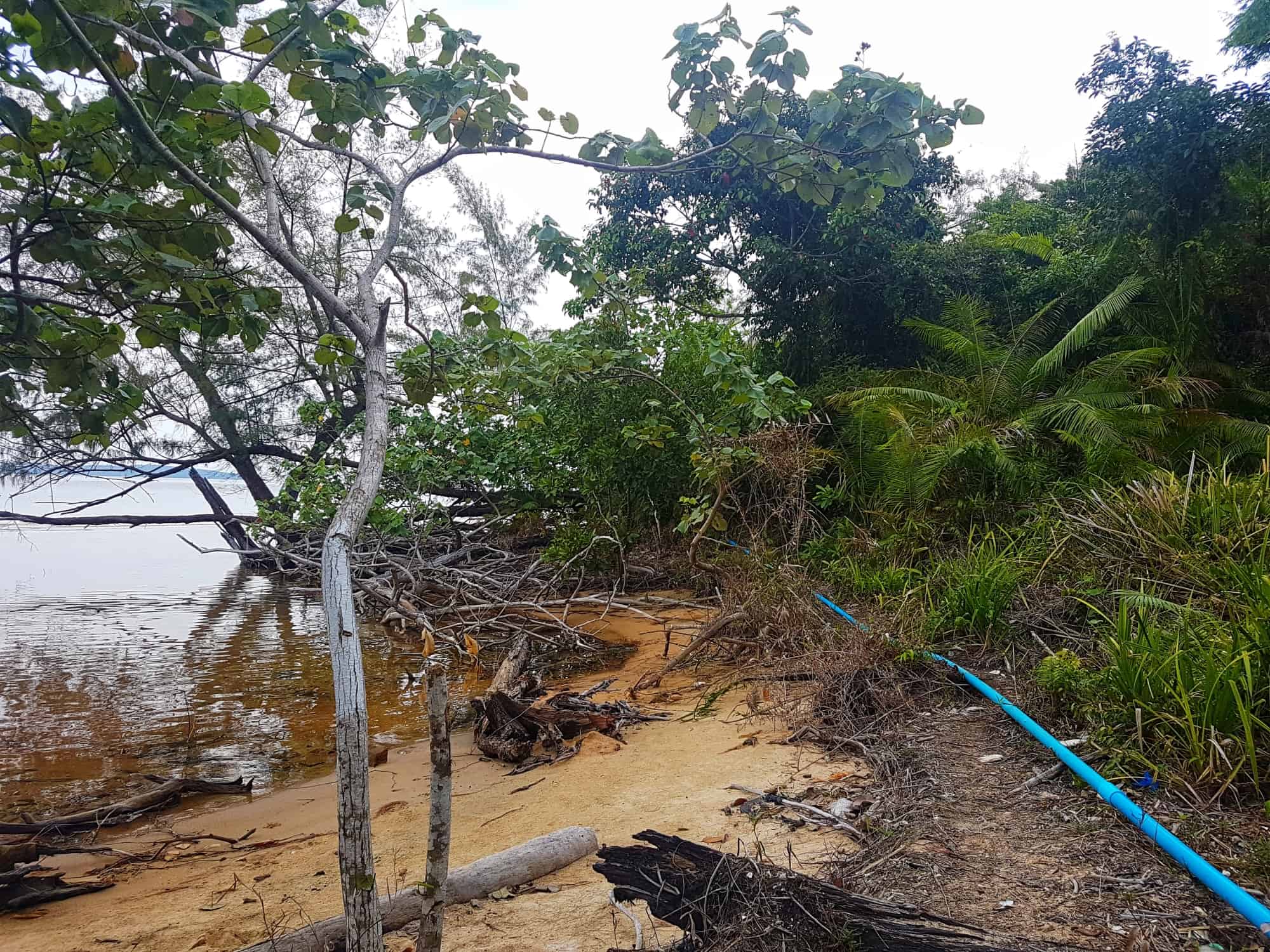 Following the path to Clear Water Bay, Koh Rong Sanloem, Cambodia