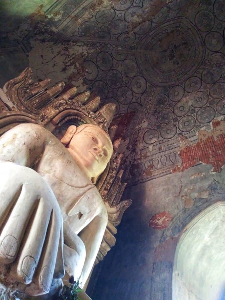 Buddha in Temple, Bagan, Myanmar