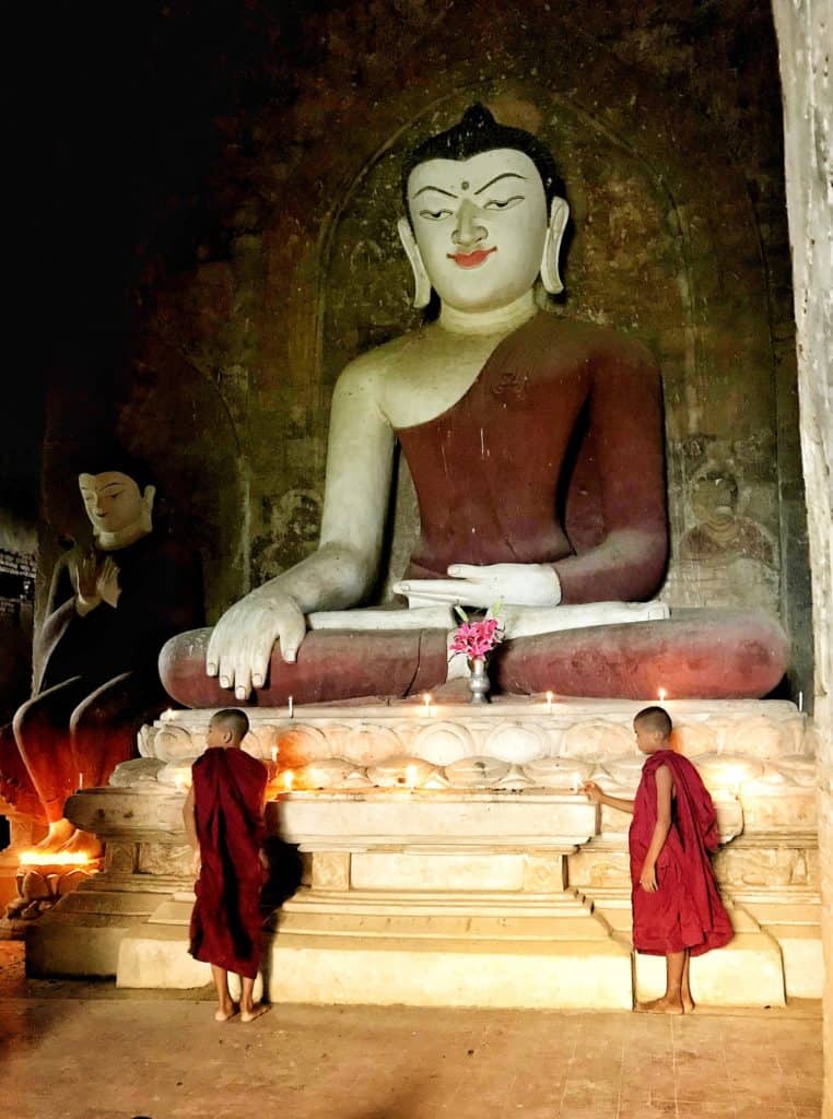 Monks in Bagan