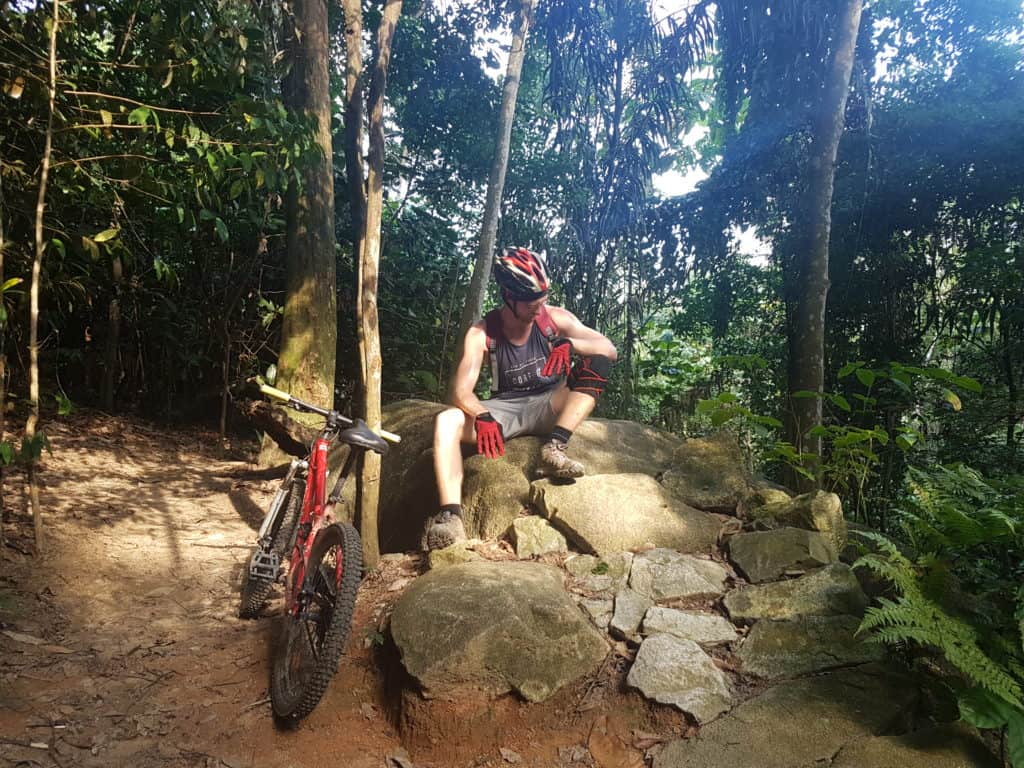 Mountain Biking - Chestnut Nature Park - Singapore